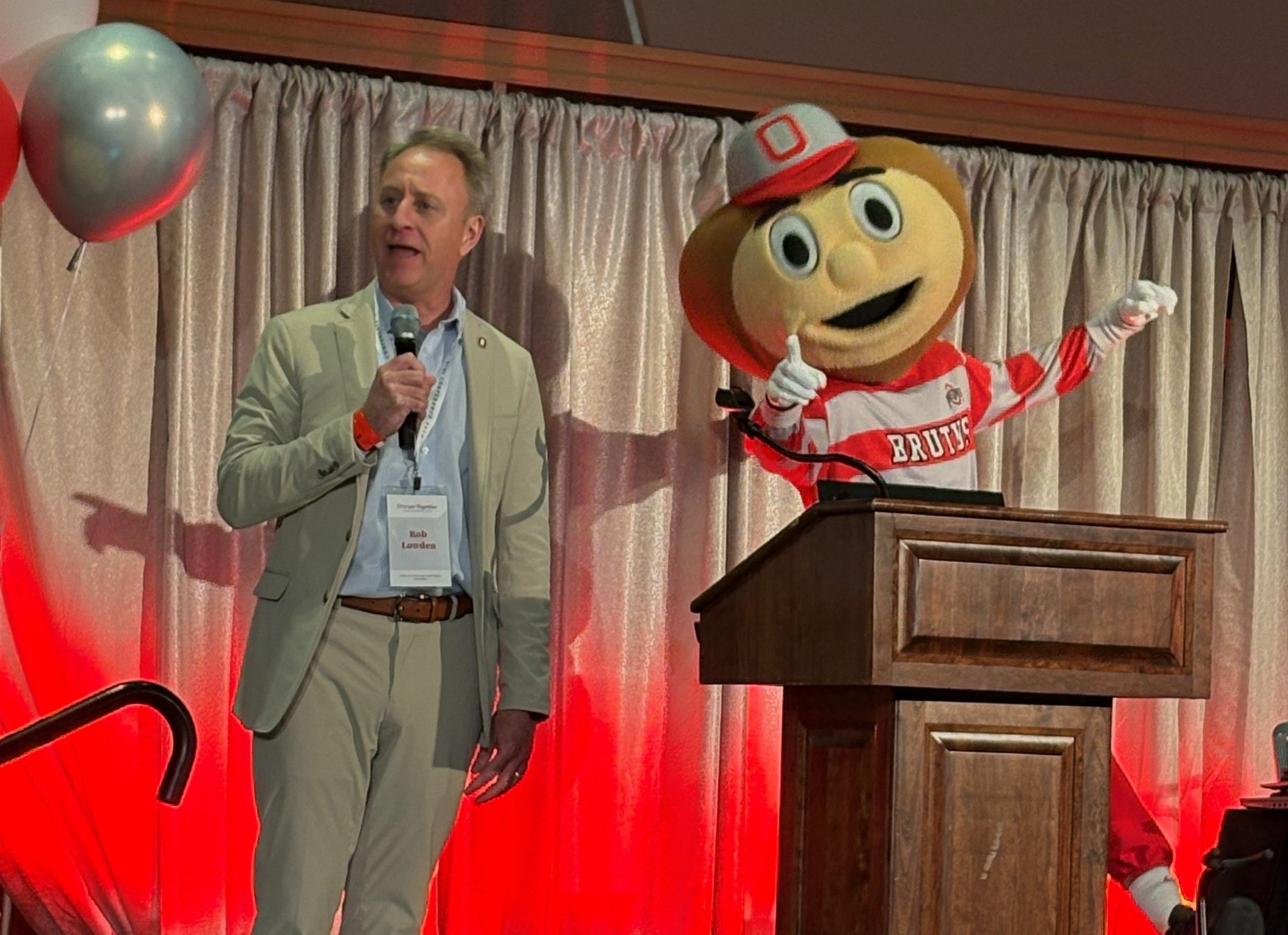 Brutus visits Rob