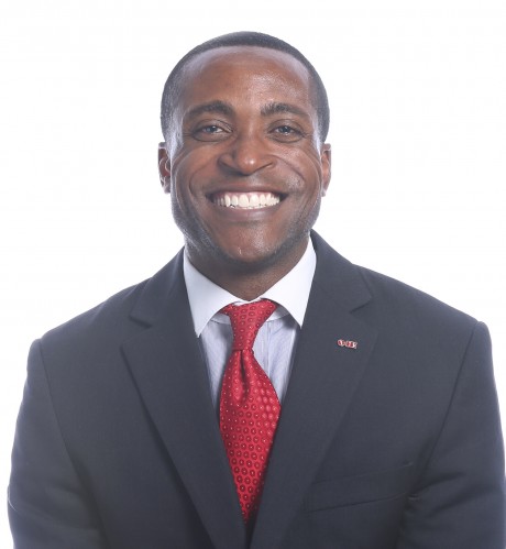 Will smiles while wearing a nice suit