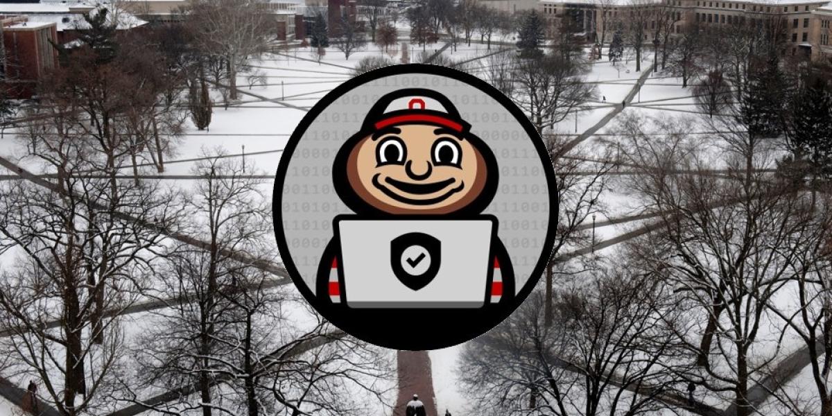 decorative image of Brutus with a laptop