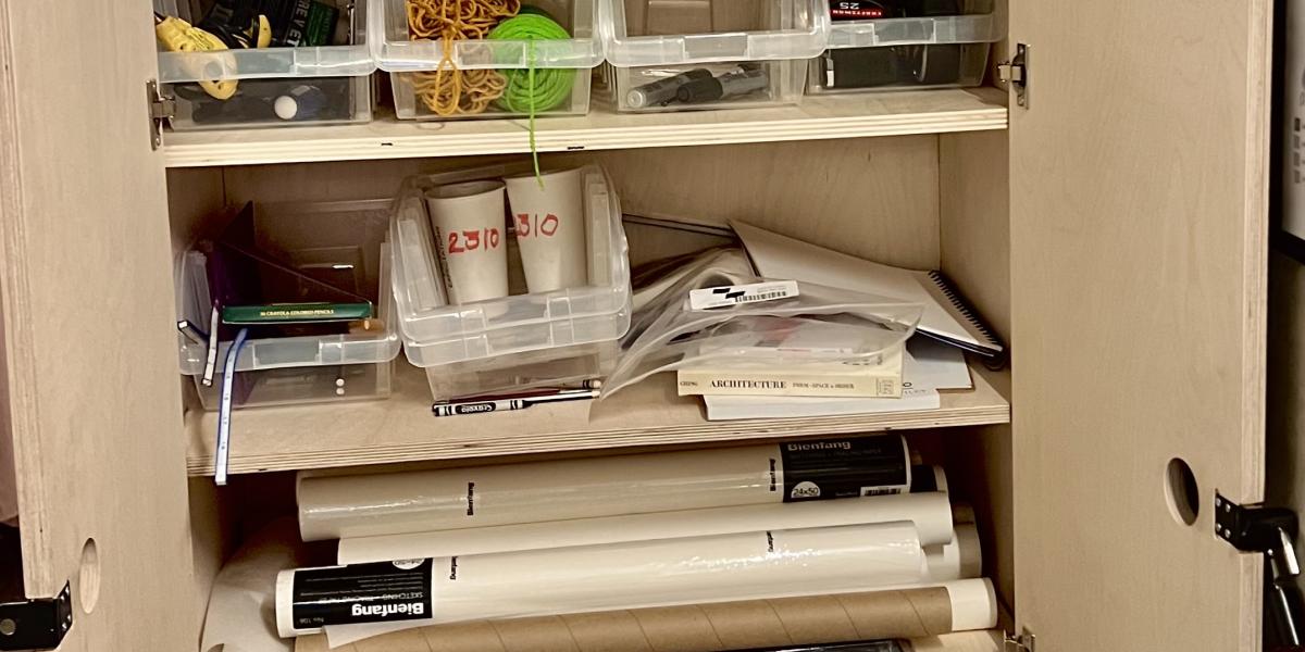 The Lending Library after two months of use 