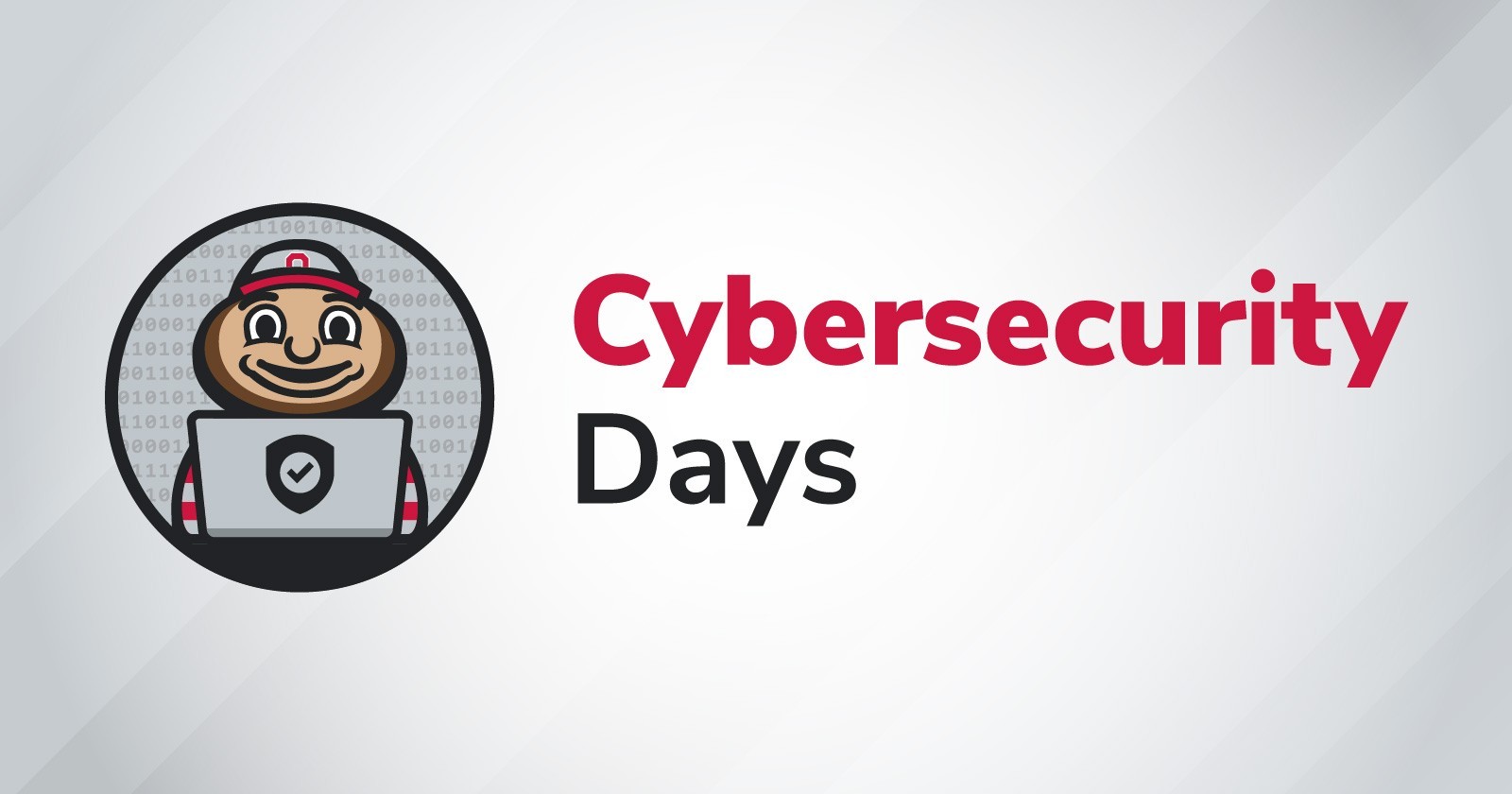 Cybersecurity Days logo of Brutus using a laptop