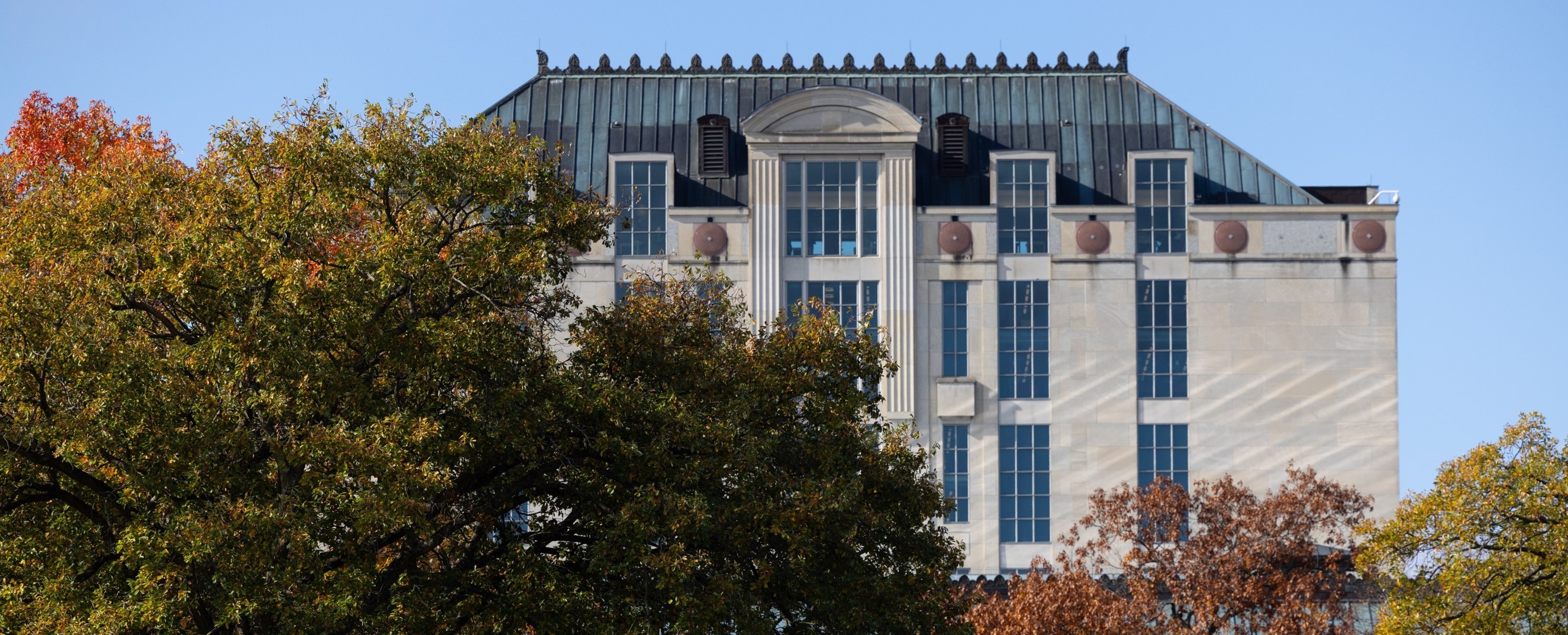 ThompsonLibrary in the Fall