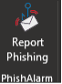 Report Phishing icon in Outlook 