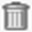 Trash can icon
