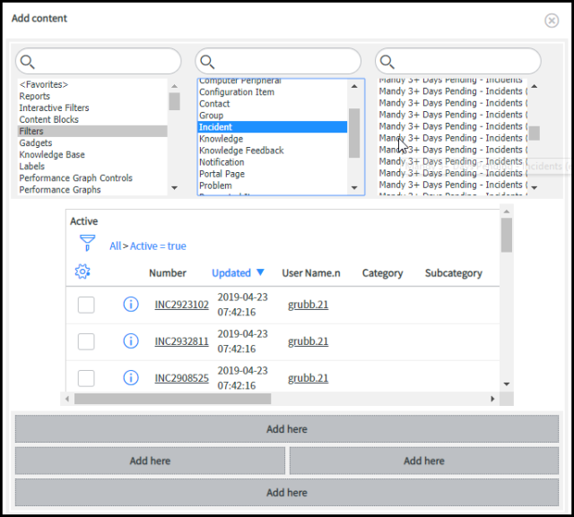 Add Content to Homepage Window