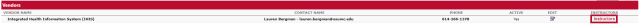 The Vendors & Instructors page with an Instructors link circled