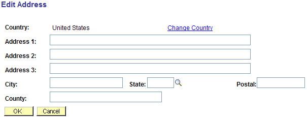 My Buckeye Link Edit address page