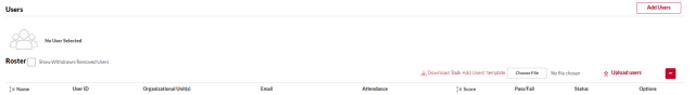 the session page with the add users button circled