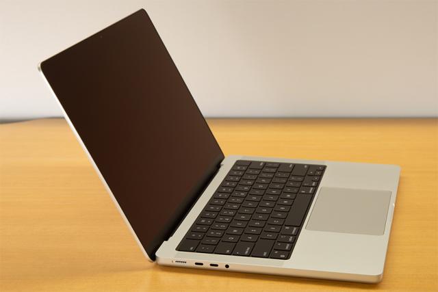 MacBook Pro developer left view