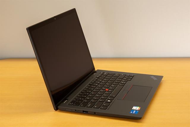 Windows ultrabook left view