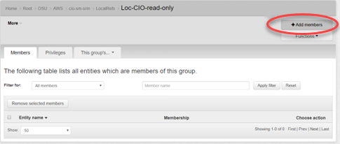 Add members button in the upper right-hand corner highlighted