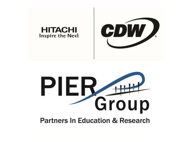 Hitachi and CDW logo