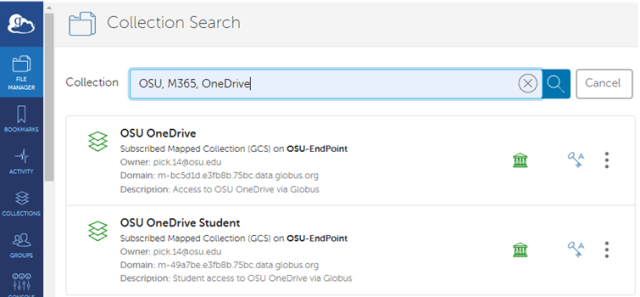 Collection Search
