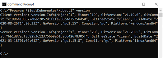 Step 6b Command window