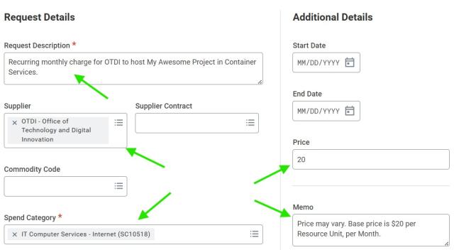 Request details