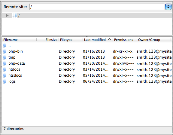 Filezilla upload window