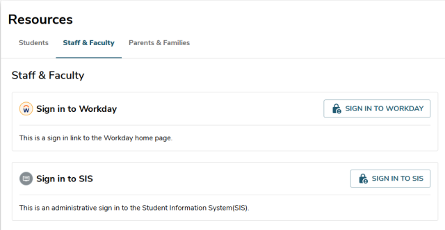 Buckeye Link Staff & Faculty Resources