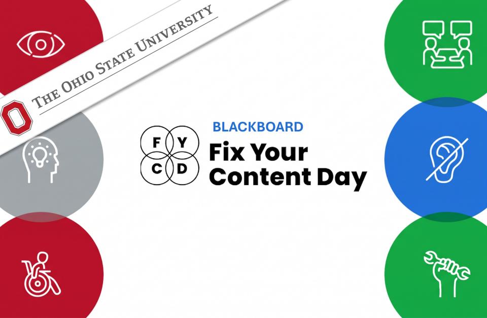 Fix Your Content Day logo