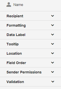 The field options