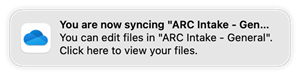 You are now synching message on Mac