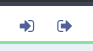 transition in and transition out icons