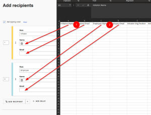 CSV Column Heading 