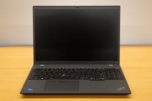 Windows developer laptop front view