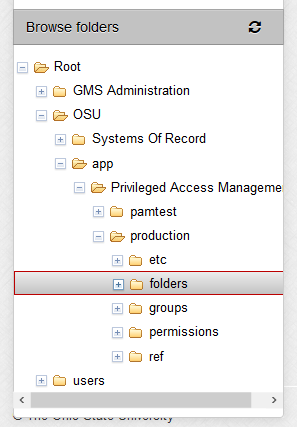 Folder system