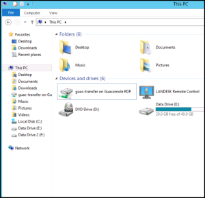 RDP file window